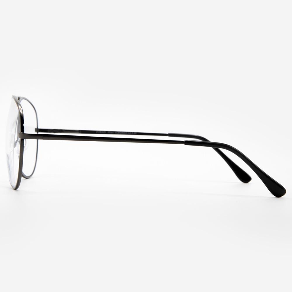 VITENZI Bifocal Aviator Sunglasses Readers - Reading & Distance Glasses With UV400, Black Frame Rx 2.50