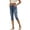 Dark Blue, variant on Jean Capri Pants for Women High Waisted Ripped Jeans Stretchy Denim Capris Cropped Jeggings with Pockets Size: L Dark Blue
