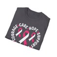 thumbnail image 4 of Hope Support Love Breast Cancer Awareness Month Pink Ribbon TShirt, 4 of 4