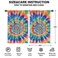 thumbnail image 2 of Blackout Kids Curtains,Rainbow Tie Dye Mandala Pattern Childrens Insulated Curtains Set Of 2,Bedroom Essentials,Toddler Room Decor 42"x63", 2 of 5