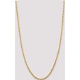 thumbnail image 2 of 14K Yellow Gold 4.5mm D/C Quadruple Rope Chain (30 X 4.5) Made In Peru qtr035-30, 2 of 5