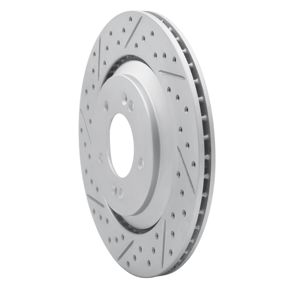 Dynamic Friction Company 830-03062L DFC Geoperformance Rotor - Drilled and Slotted