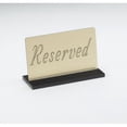 thumbnail image 2 of Cal Mil 956-10 Black Base Reserved, Silver, 2 of 2