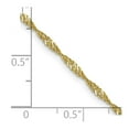 thumbnail image 5 of 10K Yellow Gold 1.85mm Singapore Chain, 5 of 5
