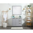 thumbnail image 6 of 36 inch single bathroom vanity in grey, 6 of 8