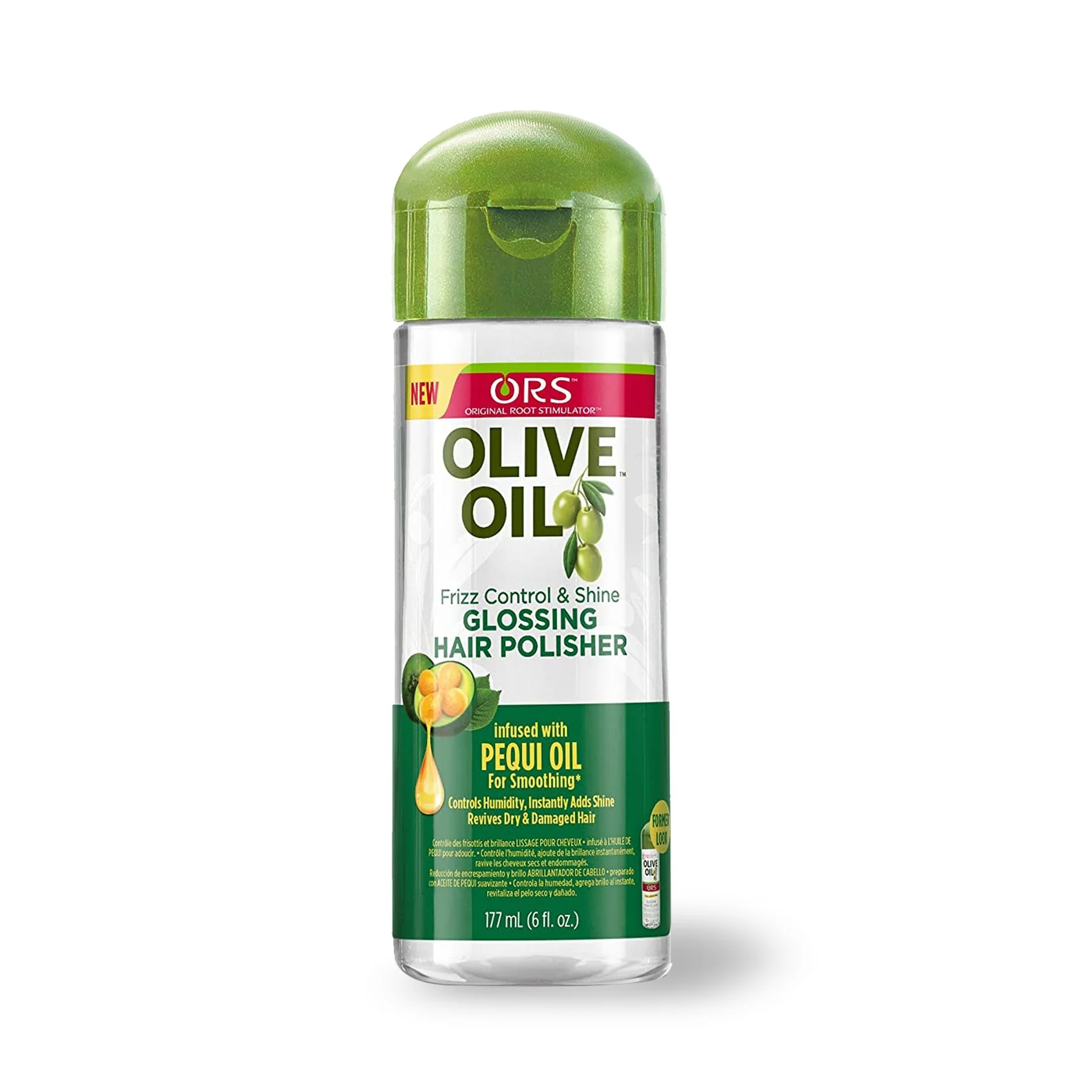 ORS Olive Oil Glossing Hair Polisher Oil with Pequi Oil for Smoothing, Frizz Control & Shine, 6 fl oz - image 4 of 4