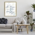 thumbnail image 3 of Stupell Industries Farmhouse All Things Through Christ Gold Floating Frame Canvas Art, 25 x 31, by Krinlox, 3 of 8