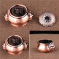 thumbnail image 3 of Quemador De Incienso Vintage Lion Ear Soporte Para Quemador De Incienso Mini Bobina Incensario Placa De Soporte De Incienso Noticed HA017234-00, 3 of 7