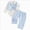 A186-Blue, variant on Infant Newborn Baby Boys Formal Vest Suit Babys First Birthday Gentlemans Bow Tie Overalls Suit 3 6 9 12 18 Months Infant Baby Piano Performance Outfit Set for 3-6 Months,Blue