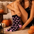thumbnail image 7 of WJOSBXT Halloween Socks Men Women Funny Ghost Spider Halloween Graphic Sock 2026 Moisture Wicking Plus Size Socks Unisex, 7 of 7
