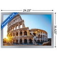thumbnail image 3 of Timeless Visions - Roman Colosseum Wall Poster, 14.725" x 22.375", Framed, 3 of 3