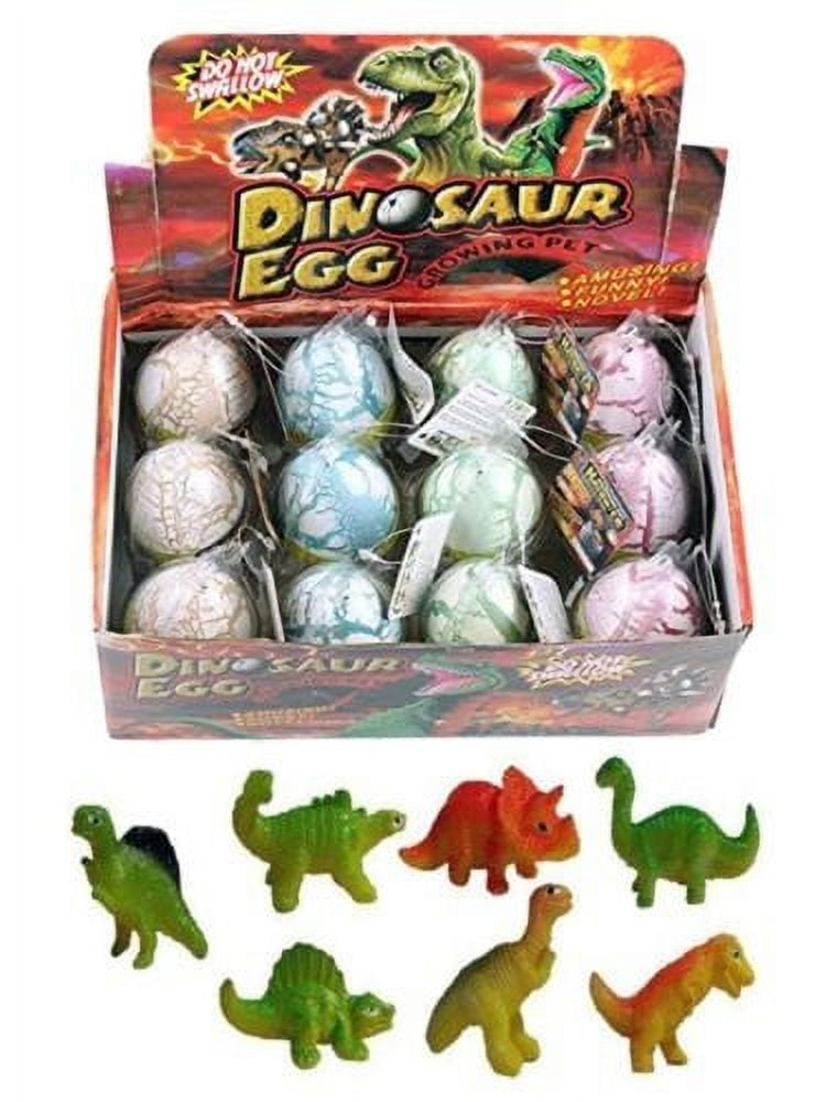 PlayWorld Prehistoric Past Magic Hatching Growing Dinosaur Egg 12 Pieces - Green