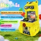 thumbnail image 3 of Máquina Recreativa Infantil, Cabina que Funciona con Monedas, Simulador de Conducción, 126 × 64,6 × 56,6 cm (Amarillo), 3 of 4