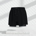 thumbnail image 1 of Bañador para hombre, antivergüenza, holgado, de secado rápido, conjunto de traje de baño tipo bóxer, pantalones de playa, equipo de natación para aguas termales, 1 of 6