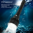 thumbnail image 3 of Diving Flashlight, 8000LM LED Diving Flashlight With Lanyard For Underwater Photography, 3 of 8