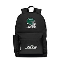 MOJO Black New York Jets Two Logo Campus Backpack