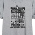 thumbnail image 3 of Disney - Haunted Mansion Parks Attraction - We've Been Dying to Have You - Juniors Ideal Flowy Muscle T-Shirt, 3 of 5