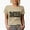 Tan, variant on Blessed and Dog Obsessed, Pet Lover, Owner or Parent Quote, Groovy Retro Wavy Text Merch Gift, White T-Shirt, Large