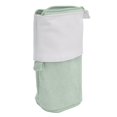 thumbnail image 2 of Estuche para lápices con soporte para bolígrafo, lindo estuche telescópico, bolsa de maquillaje portátil para estudiantes de escuela, oficina, mujeres, adolescentes, verde, 2 of 10