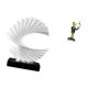 thumbnail image 5 of Estatua De Camarero De Rana Ondulada, Escultura Abstracta De Animal, Figura De Resina Creativa, Adorno Decorativo Para Dormitorio, Sala De Estar, Hogar, Chimenea, Entrada, Estante, Regalo De, 5 of 8