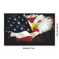 thumbnail image 5 of YOHAVEN Independence Day Flag 3x5FT, Large Polyester American Banner with Eagle Pattern for July 4th Holiday Party Outdoor Yard Wall Patriotic Decorations, 5 of 8