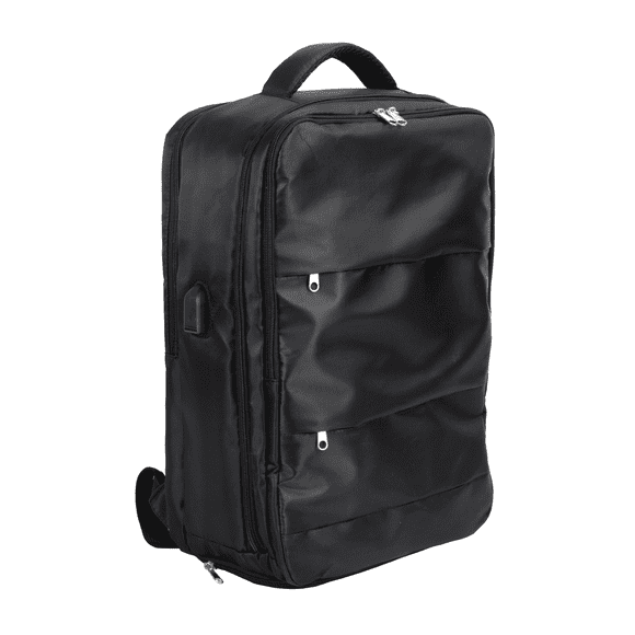 Mochila Impermeable para laptop STYRKA Con Puerto USB Color Negro
