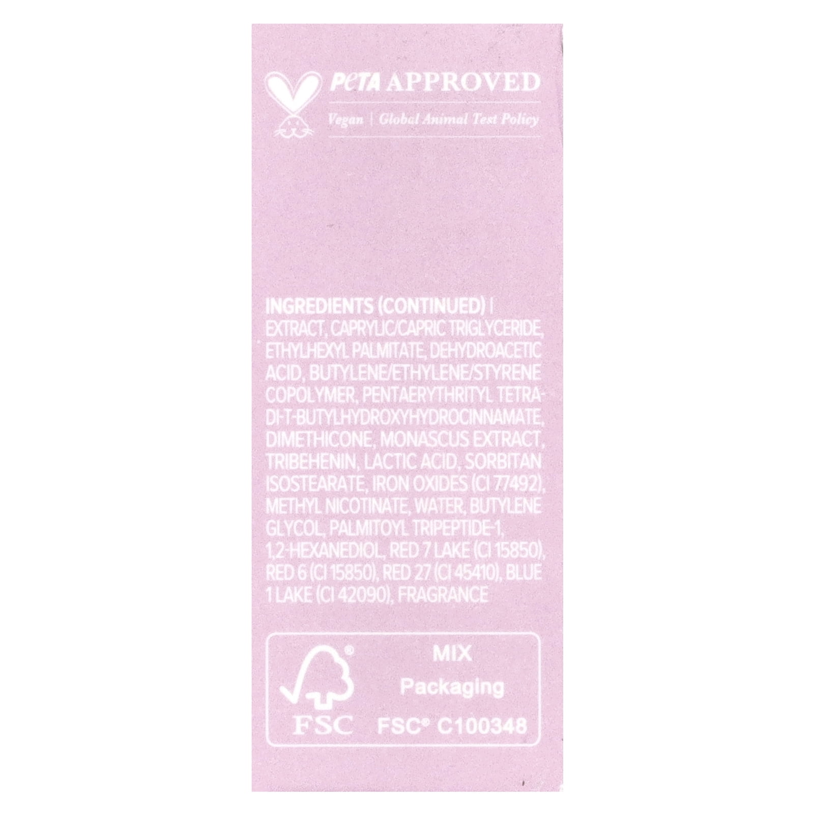 I Dew Care Buttery Vitamin C Lip Beauty Mask, Plush Party, 0.42 oz (12 g)