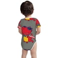 thumbnail image 6 of Rocae Dinosaur Super Hero Cartoon for Baby Climbing Clothes Soft Baby Romper for Active Infants Comfortable and Breathable Crawling Jumpsuit Unisex Baby Outfit 18 Months, 6 of 8