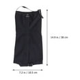 thumbnail image 2 of LABSERRON Black Lightweight Nylon Gaiters for Mountain Climbing with Metal Hooks to Fit over Pants Size L, 2 of 7