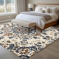 thumbnail image 4 of 6'x9' Area Rugs, Brown Blue Boho Indoor Outdoor Area Rug for Living Room Bedroom, Southwestern Geometric Ethnic Washable Bathroom Rugs Kitchen Floor Carpet Mats Home Decor Aesthetic, 4 of 8