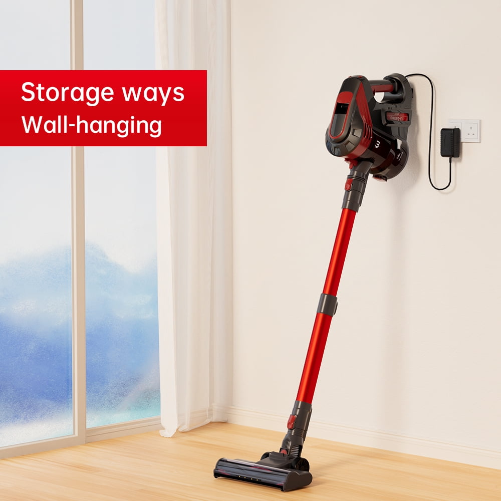 TOPTENG Cordless Vacuum Cleaners Lightweight Stick Vacuum for Hardwood Floor Carpet Pet Hair Home/Car Clean