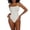 White, variant on Fjofpr 50% off Clear! Brown Corset Tops for Women Women's High Waisted Shapewear Thong Bodysuit