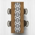 thumbnail image 2 of Creative Products Shibori Sky Dark Gray 16x90 Poly Twill Table Runner, 2 of 3