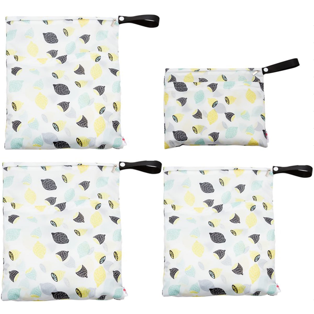 Washable Zipper Travel Waterproof Storage Pouch Dry Diaper Wet Bag Tote Nappy 