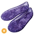 thumbnail image 2 of Gladiator Girl Jellies Sandal- 8 Purple by DelSol for Kids - 1 Pair Sandals, 2 of 3
