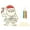 B, variant on C Christmas Wooden Decorations Diy Painting Educational Toys With Non-Woven Fabric, 3 Pens Included And Kids Craft Activity For Home Decor, Party Favors And Christmas Tree 5.91X4.72X0.39In