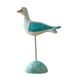thumbnail image 3 of Figura de gaviota de madera, estatua de aves marinas, estatua de gaviota, decoración costera para oficina Azul, 3 of 9