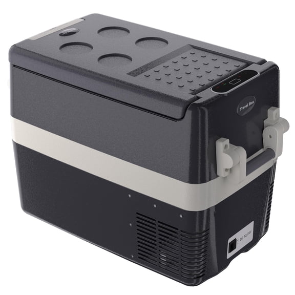 Towallmark 12 Volt Car Refrigerator 42 Quart Portable Fridge Freezer Compressor Cooler 12/24V DC 110~240 Volt AC for Truck Van RV Camper SUV Travel Camping Road Trips