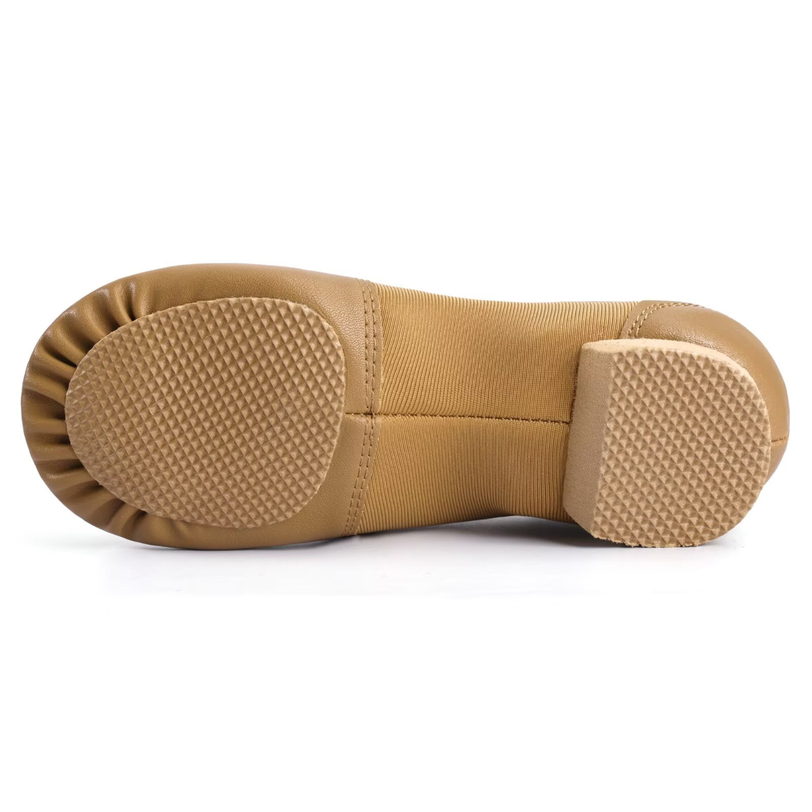 Dynadans PU Leather Upper Slip-on Jazz Shoes for Toddler/Little