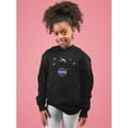 thumbnail image 2 of NASA Nasa Logo Floating Objects Hoodie Juniors -NASA Designs,  Small, 2 of 4