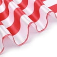 Efavormart 12" x 108" Satin Stripes Premium Table Runner For Wedding Decor Fit Rectangle and ...