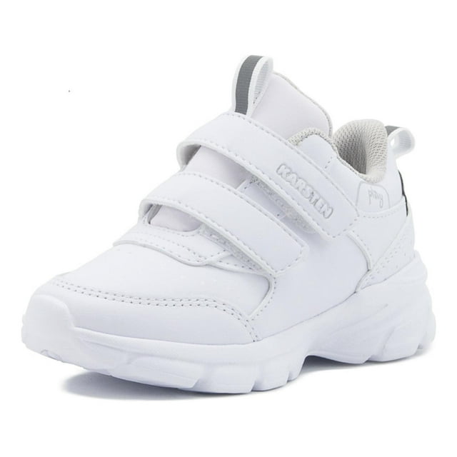 Tenis Bota Escolar Karsten 86501-2 Velcro Niño Suela Eva 15-26 Blanco