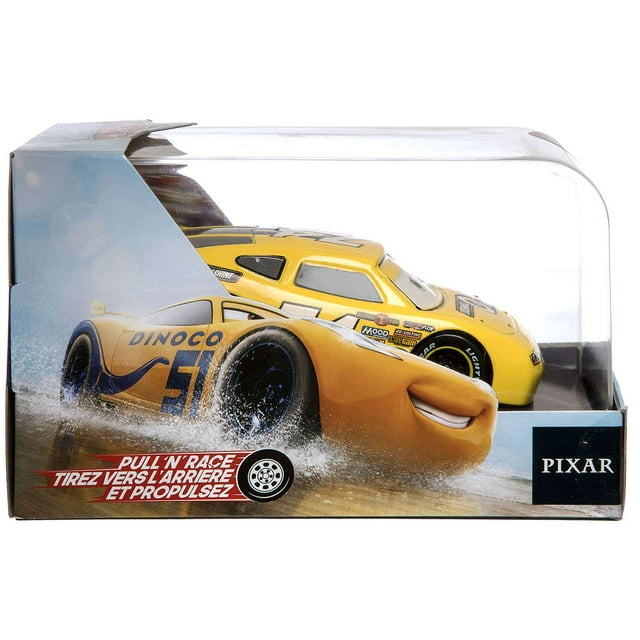 Disney / Pixar Cars Pull 'N' Race Slider Petrolski Diecast Car ...