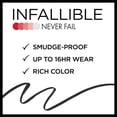 thumbnail image 3 of Delineador de ojos L'Oréal Paris Infallible Never Fail blanco 0.24 ml, 3 of 7