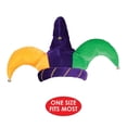 thumbnail image 5 of 6 Pack Beistle Mardi Gras Plush Jester Hat, 5 of 8
