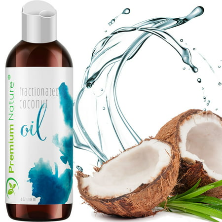 Coconut Oil, Natural Carrier Oil 4 oz, Nourishes Skin, For Face & Body, Moisturizes & Repairs