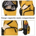 thumbnail image 4 of Bolso bandolera multiusos con correa ajustable: riñonera cruzada con múltiples bolsillos para viajes diarios, trabajo y actividades al aire libre., 4 of 6