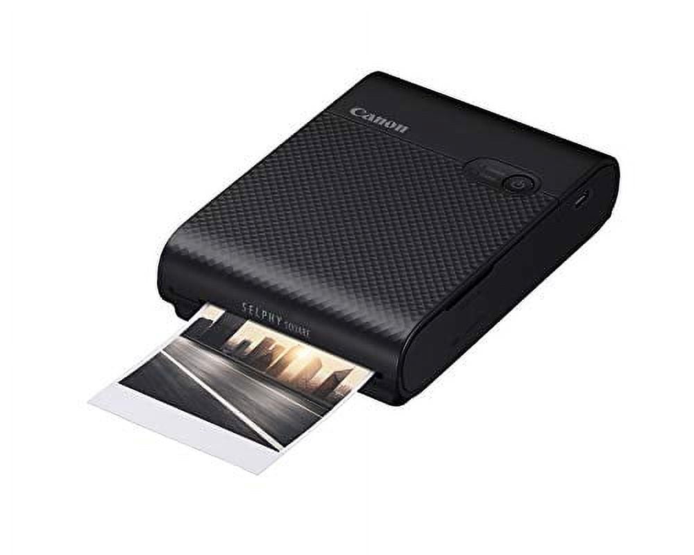 Canon SELPHY QX10 Portable Square Photo Printer for iPhone or Android, Black - (International Version)