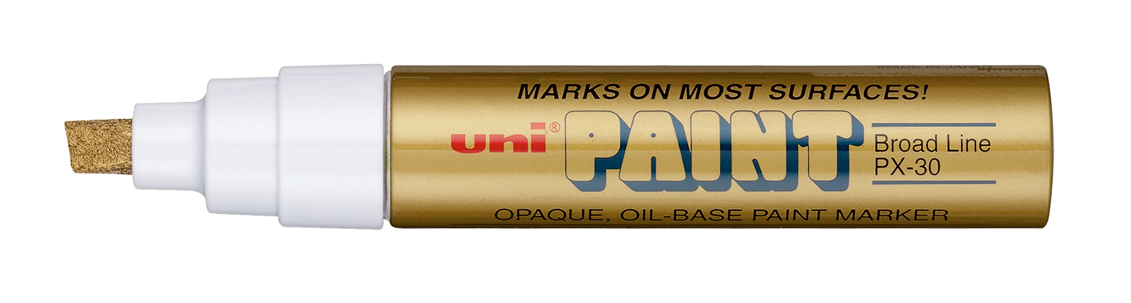 1 pc x Uni Paint marker  PX-30 in GOLD color 
