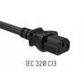 thumbnail image 4 of Cable Leader 10 ft 14 AWG Universal Power Cord IEC320 C13 to NEMA 5-15P, 4 of 6